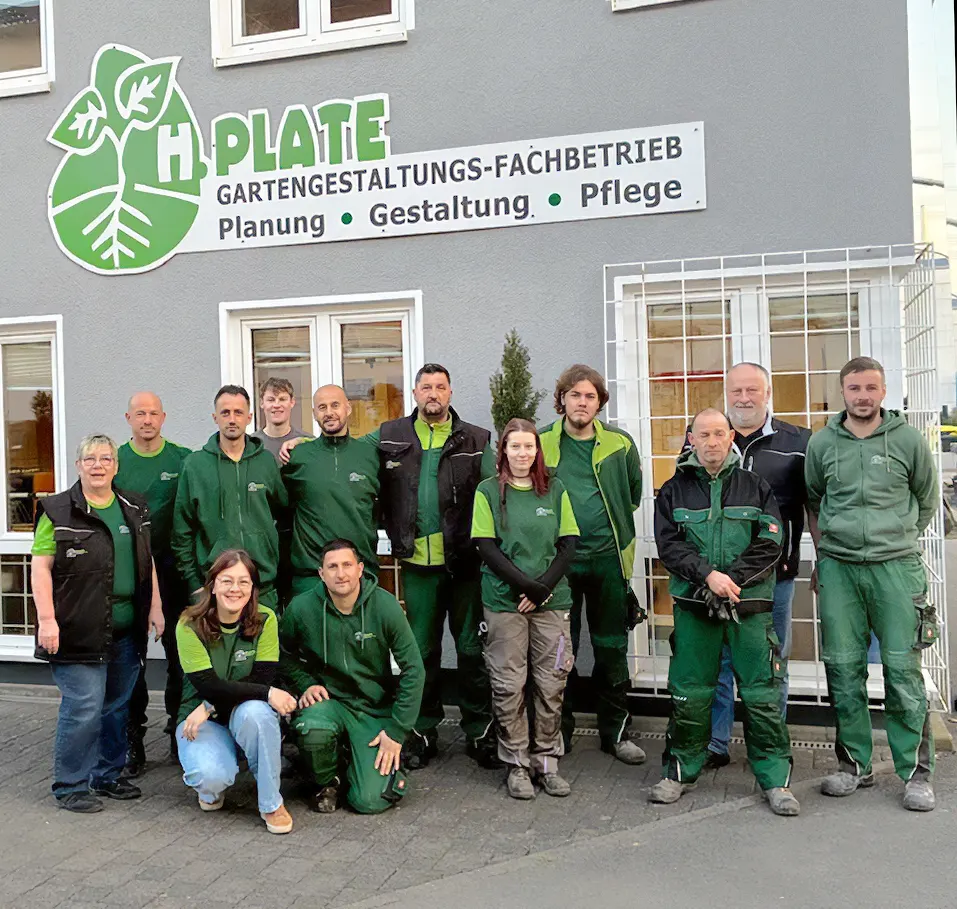 Gartenbau Plate Team